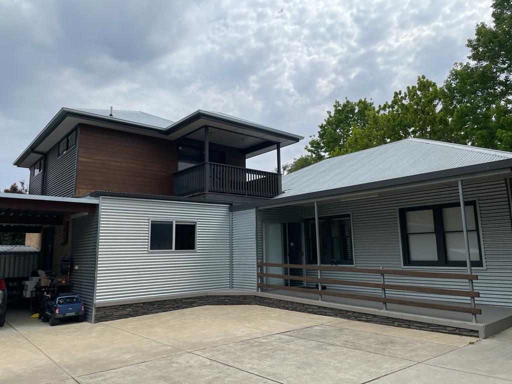 2nd storey extension from rear courtyard