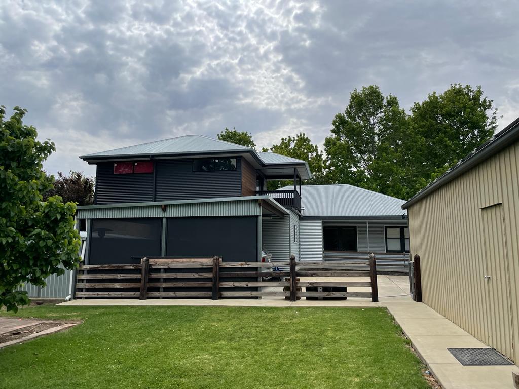 2nd storey extension from garden