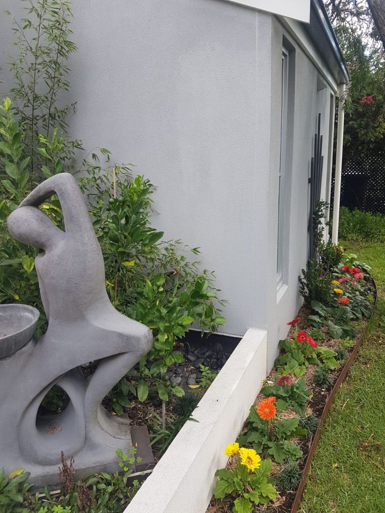 Rear of house / new bedroom