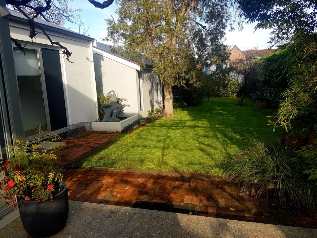From courtyard looking at extent of extensions