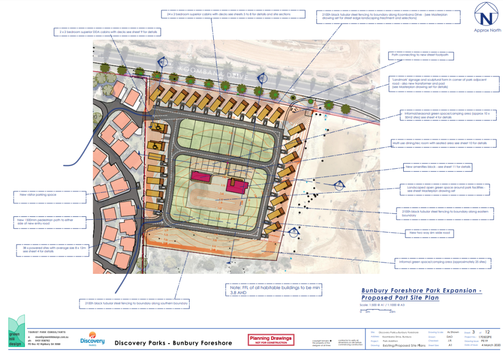 Main proposed site plan