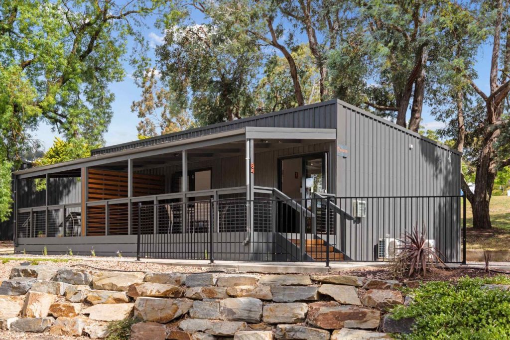 2 bedroom and studio block combined